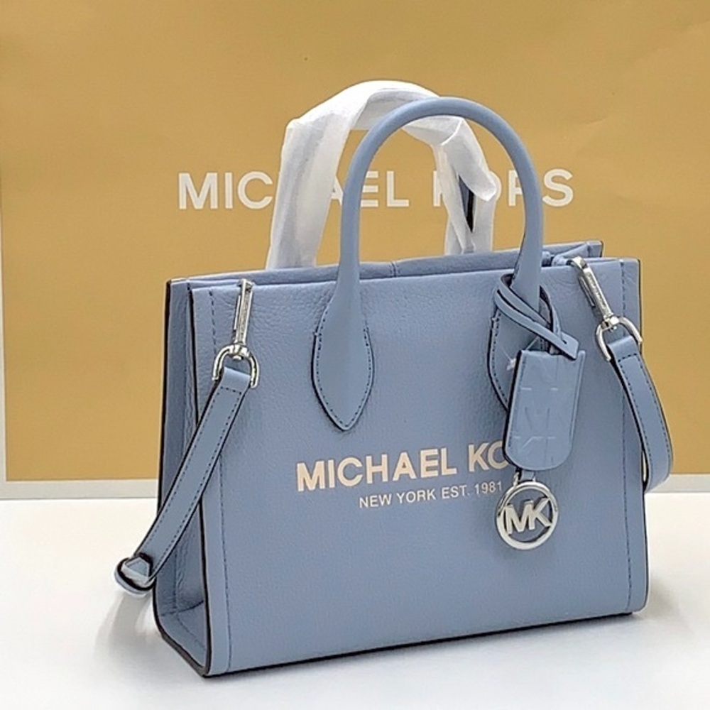 MICHAEL KORS MIRELLA SMALL SHOPPER
TOTE SHOULDER CROSSBODY BAG
PEBBLED LEATHER